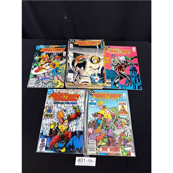 Nice Lot of 20+ Comics Some on Board in Bag DC Comics Firestorm Etc