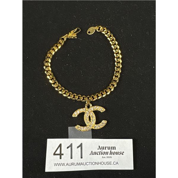 Vintage Gold Plated Bracelet Classy!