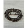Image 3 : Rare 19th Century Black Glass + Riveted Steel Buckle 1860-1880
