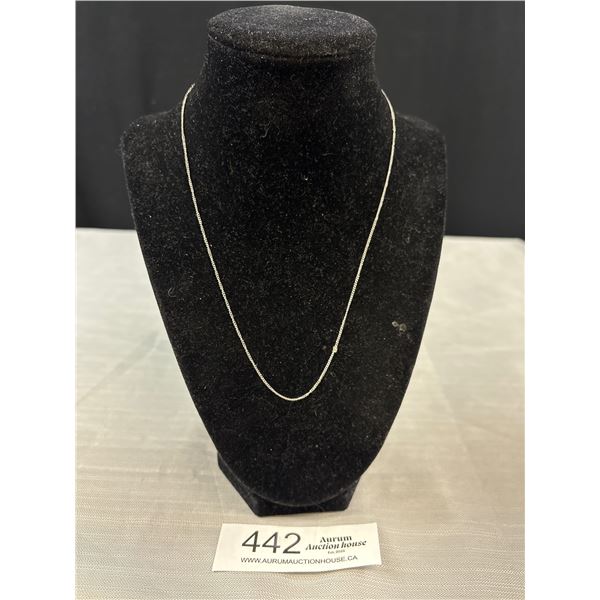 Fine 18" Sterling Necklace/Chain
