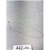Image 3 : Fine 18" Sterling Necklace/Chain