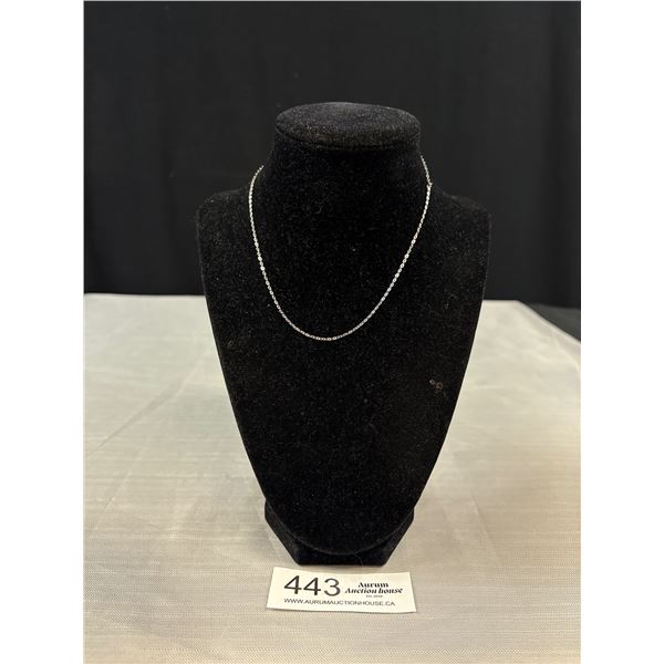 14" Sterling Necklace/Chain
