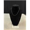 Image 1 : 14" Sterling Necklace/Chain