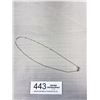 Image 3 : 14" Sterling Necklace/Chain