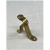 Image 4 : 3 Victorian Brass Curtain Rod Hangers
