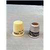 Image 4 : 4 1920's-30's Advertising Thimbles