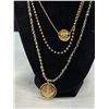 Image 3 : Nice Triple Strand Necklace w/ Pendants