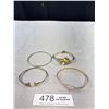 Image 1 : 4 Misc Vintage Bangles