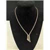 Image 3 : Vintage Rhinestones Necklace + 3 Brace;ets