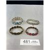 Image 1 : 4 Unusual Vintage Bracelets