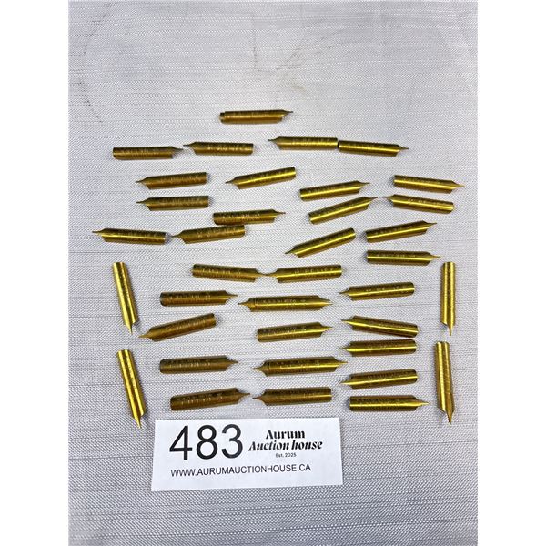 40+ Vintage Unused Pen Knibs
