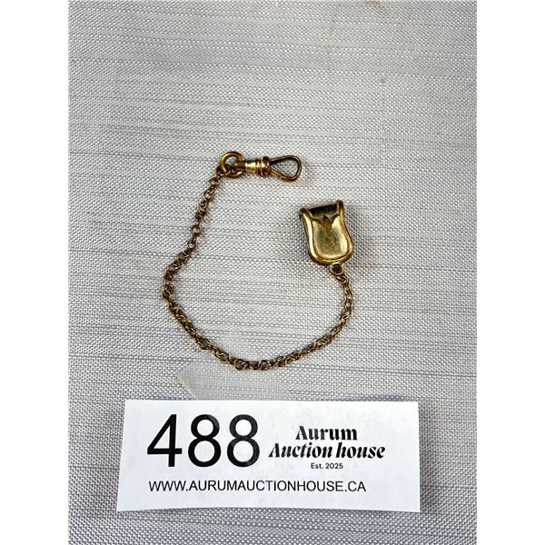 Early 1900s Pocket Watch Chain (Clip Down Style)