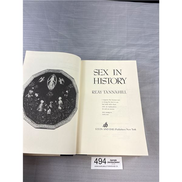 1980 1st Edition Book "Sex in History" By Reay Tannahill