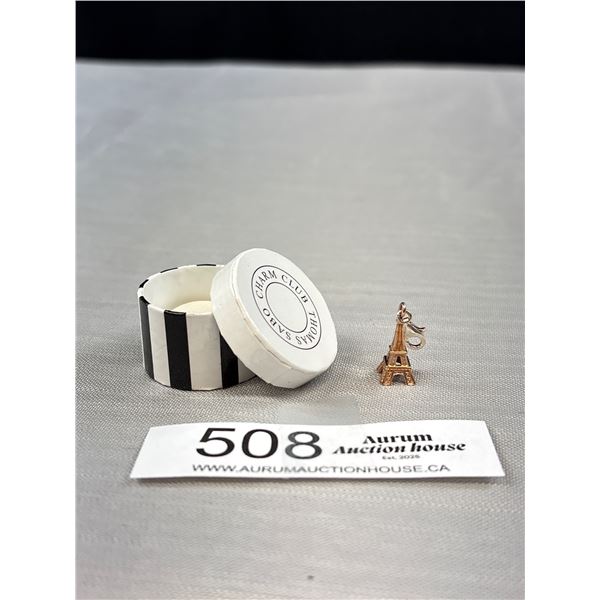 Sterling Silver "Thomas Sabo" Charm Club Eiffel Tower Charm