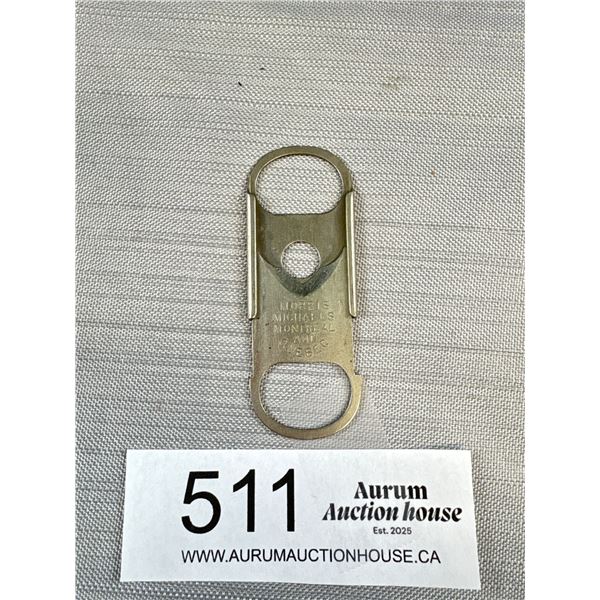 Vintage "Morris Michaels" (Montreal) Cigar Cutter