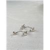 Image 2 : 3 Belly Button Rings (1 Marked .925 w/ Amber)