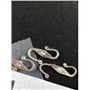 Image 3 : 3 Sterling Silver Necklace Hooks