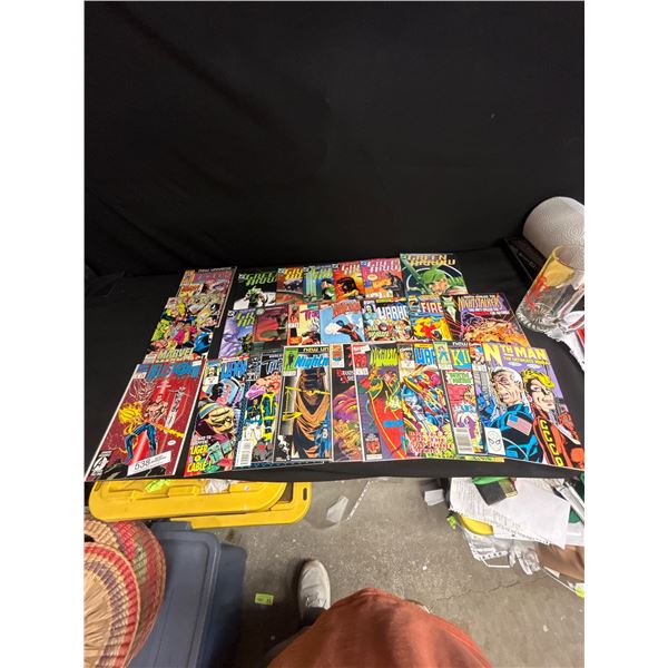 Lot of over 20 Comics Some in Bag