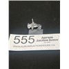Image 1 : Heavy Sterling Buffalo Charm