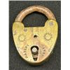 Image 2 : A Miniature Victorian Brass Padlock