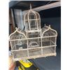 Image 5 : Very Old Wood and Wire Bird cage 33"x28" NO SHIPPING