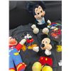 Image 3 : Lot of Mickey Mouse Stuffies Hats Shirt etc