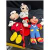 Image 4 : Lot of Mickey Mouse Stuffies Hats Shirt etc