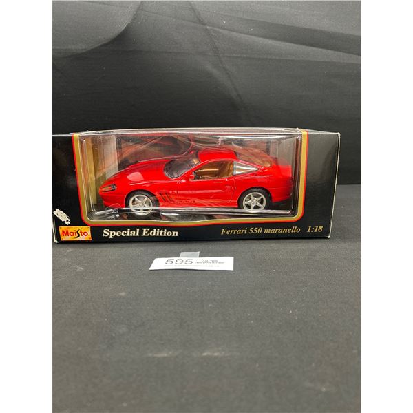 Special Edition 1:18 Scale Ferrari Diecast in Original Box