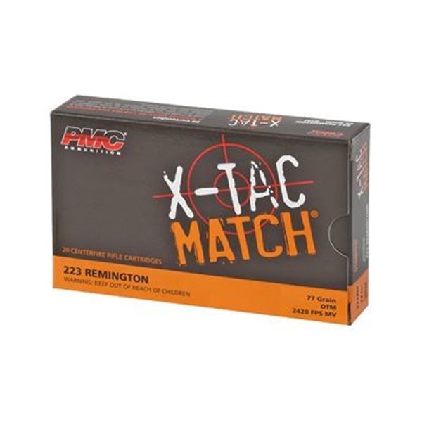 PMC XTACM 223REM 77GR OTM SIERRA BT - 100 Rounds