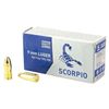 Image 1 : SCORPIO AMMO 9MM 124GR FMJ - 500 Rounds