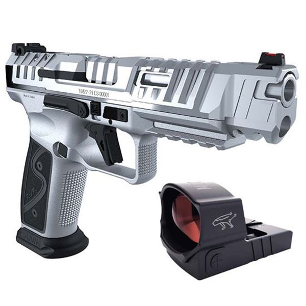 CENT CANIK RIVAL-S 9MM W/MECANIK MO2 5" CHRM 18