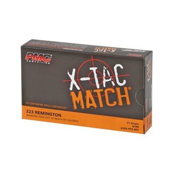 PMC XTACM 223REM 77GR OTM SIERRA BT - 100 Rounds
