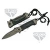 Image 1 : 5" BLACK DROP POINT TASK FORCE LINER LOCK