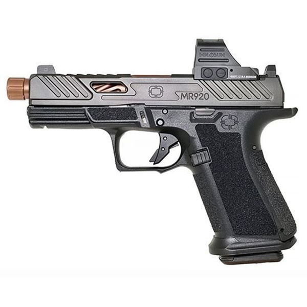 SHAS MR920 9MM 4.5" BLK ELITE OPTIC THREAD HOLO