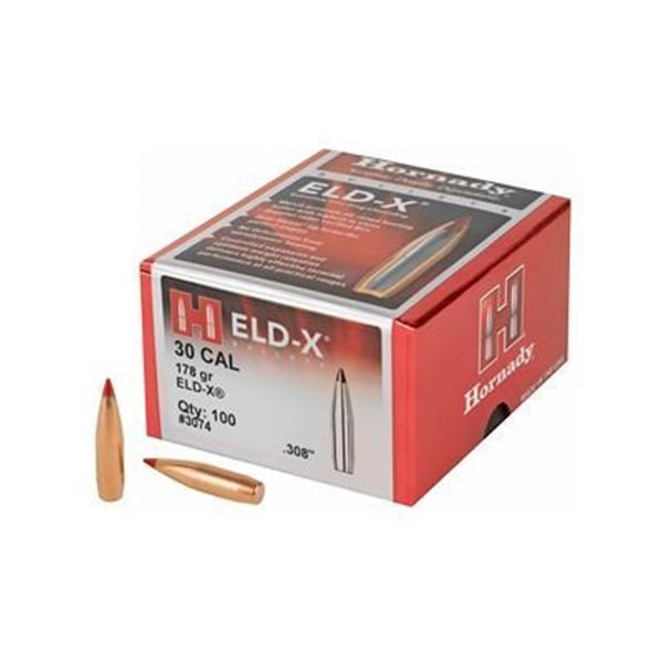 HRNDY ELD-X 30CAL .308 178GR 100CT