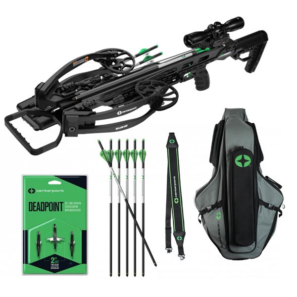 CENTERPOINT CROSSBOW HELLION HUNT READY KIT