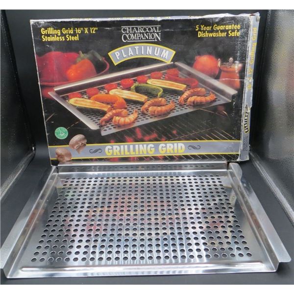 16" x 12" Stainless Steel Platinum Grilling Grid