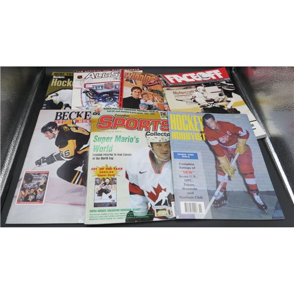 Lot of 7 Various Hockey Magazines