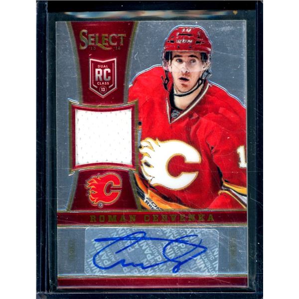 2013-14 Select Rookies Jersey Autographs #244 Roman Cervenka 65/199