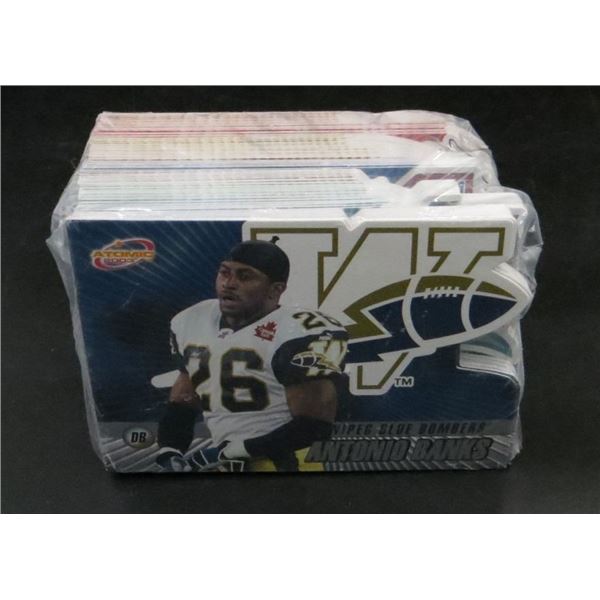 2003 Atomic CFL Football Complete Set 100 Cards BV $60