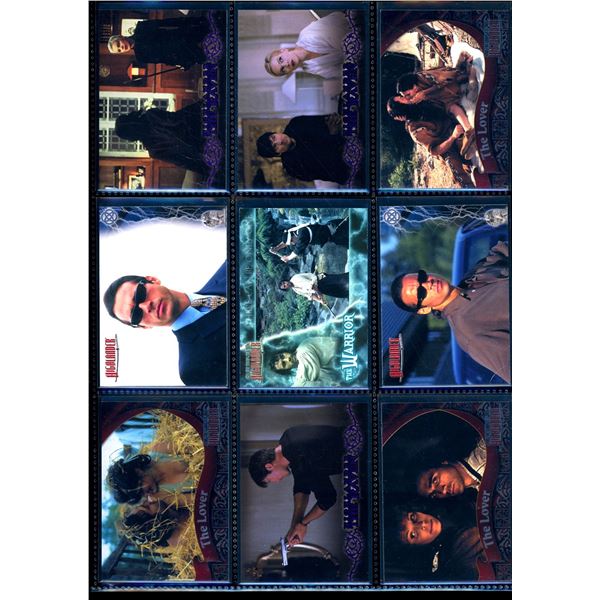 Lot Of 9 Various Highlander Insert Collector Cards