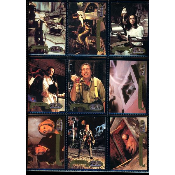 Lot Of 9 Various Casper The Friendly Ghost Collector Cards