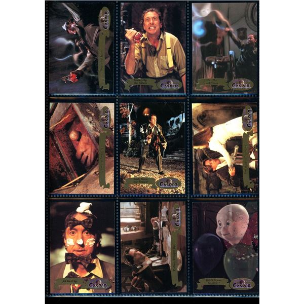 Lot Of 9 Various Casper The Friendly Ghost Collector Cards