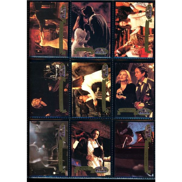 Lot Of 9 Various Casper The Friendly Ghost Collector Cards