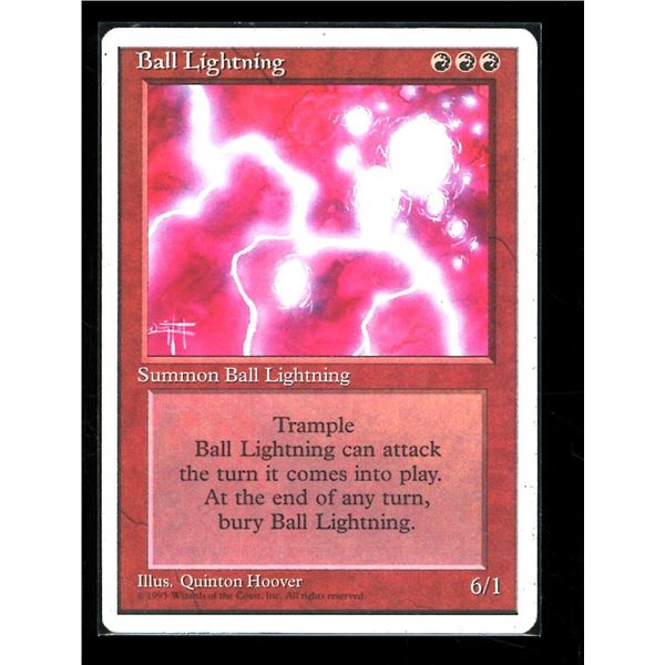 Magic the Gathering Ball Lightning Fourth Edition