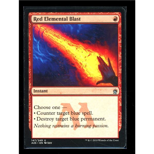 Magic the Gathering Red Elemental Blast Masters 25