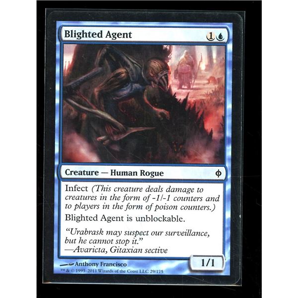 Magic the Gathering Blighted Agent New Phyrexia