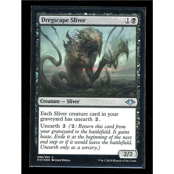 Magic the Gathering Dregscape Sliver Foil Modern Horizons