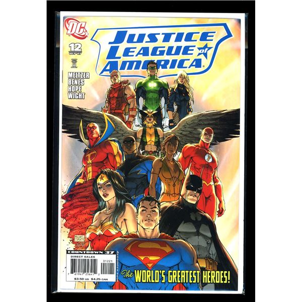 DC Justice League America #12 Michael Turner Variant Cover (new never read)