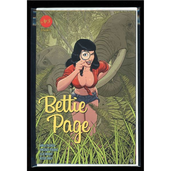 Dynamite Bettie Page #3 Cover B (new never read)